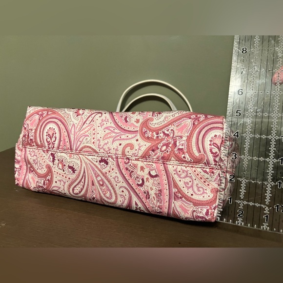 Etro Pink Paisley Tote Bag - Picture 3 of 16